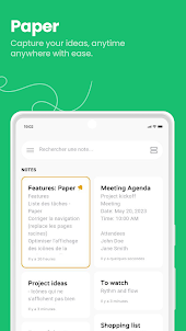 Paper - Capture ideas anywhere