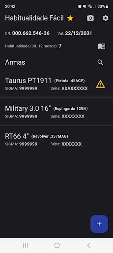 Android application Habitualidade Fácil screenshort