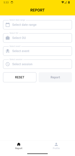 iReports - For promoters Screen 2