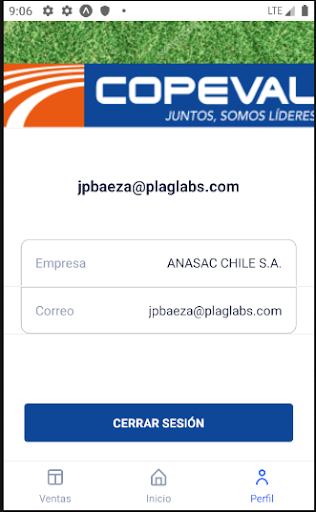 Android application Copeval Costos Especiales screenshort