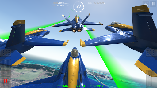 Code Triche Blue Angels: Aerobatic Flight Simulator APK MOD 1