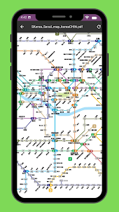 Mapa do Metrô de Seul 2023