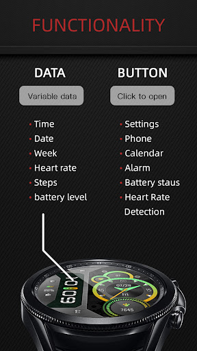 Hollow Green for Wear OS Screen 2