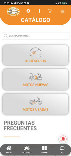 Dinamo APP Screen 3