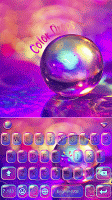 screenshot of Color Drops Theme