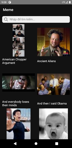 Android application Meme Maker - Your Style screenshort
