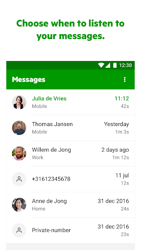 KPN VoiceMail Screen 2