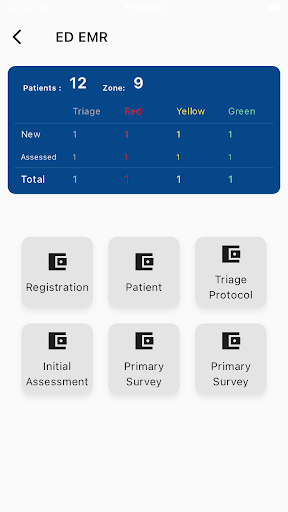 CARiTAS EMR Screen 3