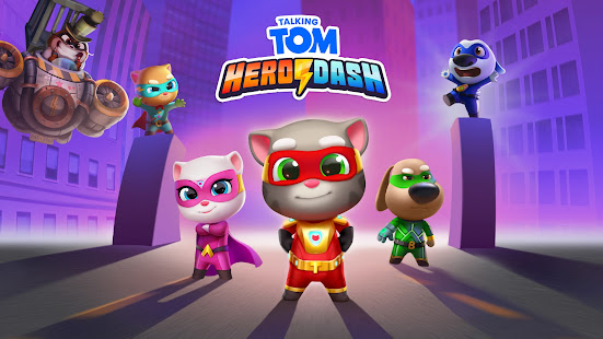 Talking Tom Hero Dash - Chạy trò chơi