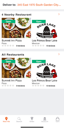 Bear Lake Now Food Delivery