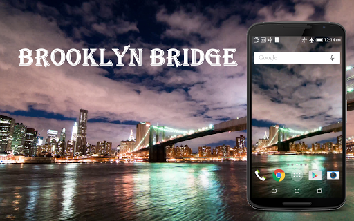 Brooklyn Bridge Live Wallpaper Screenshot 1 - AppWisp.com