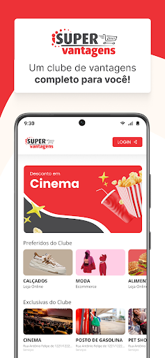 Android application ISUPER VANTAGENS screenshort
