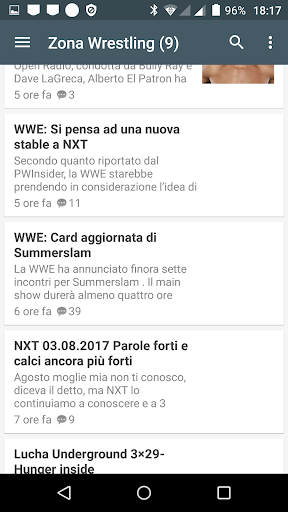 Wrestling Notizie Screen 2