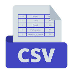 صورة رمز CSV file Create Edit & Viewer