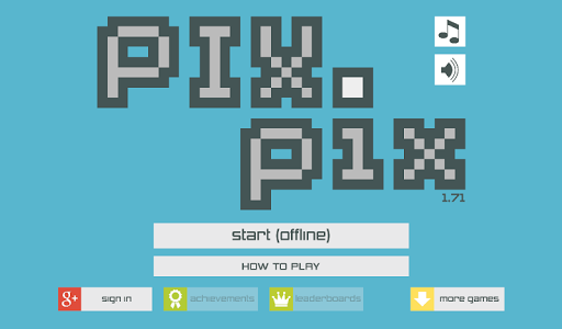 Android application PIX.pix Numbers Puzzle Game screenshort