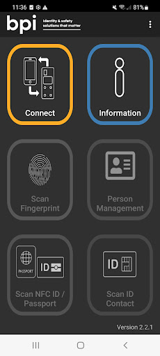 Android application BPI iMatch Demo screenshort