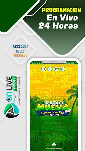 Radio Nueva Mix 95.1 FM Screen 3