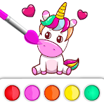 Cover Image of Download Unicorn Coloring Book 5 APK