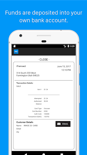 CU Pay Mobile Merchant Screen 2
