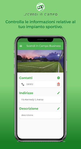 Scendi In Campo Business Screen 2