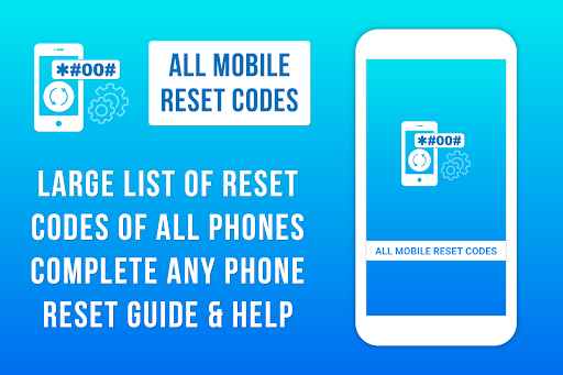 Android application All Phone Reset Codes screenshort