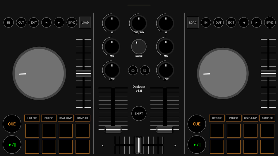 #5. Deckreet - MIDI DJ controller (Android) By: RAMLINK