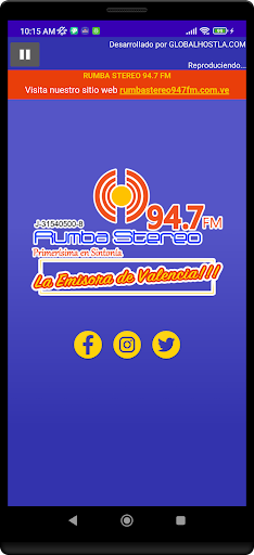 RUMBA STEREO 94.7 FM Screen 2