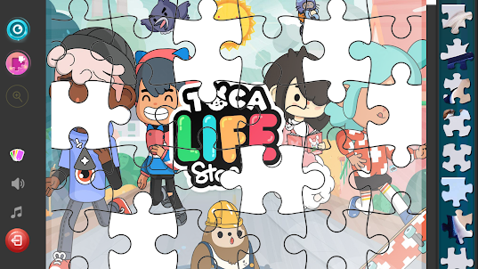 Toca Boca puzzle jigsaw Game
