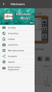 Sismómetro：vibrómetro Screenshot