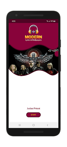 Android application Judas Priest Lyrics Wallpaper screenshort