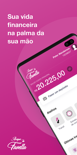 Android application Amigos do Favella screenshort