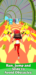 Princess Lady Running Bug Game 1.2.0 APK screenshots 4