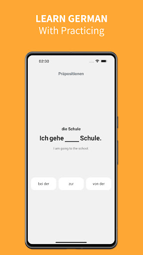Learn German with Practice