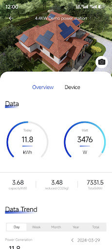 SolarUnit Screen 3