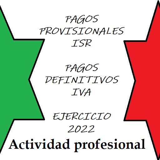 ISR-IVA ACTIVIDAD PROFESIONAL Screen 2
