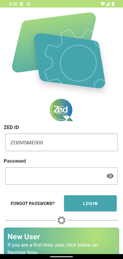 Android application ZED MSME screenshort