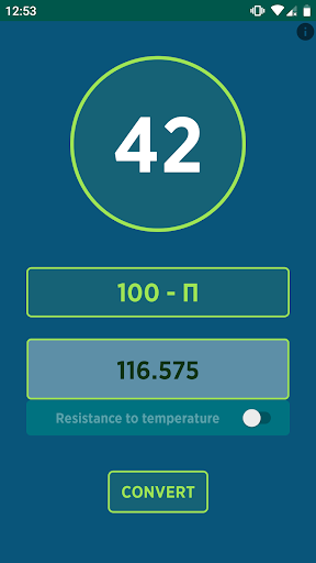 Resistance-Temperature. Calibr Screenshot 2 - AppWisp.com