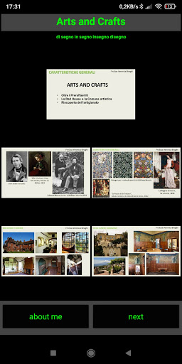 Android application Arts and Crafts Arte screenshort