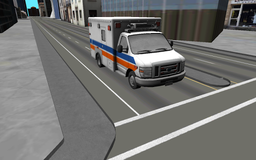 Android application Ambulance Driving 3D screenshort