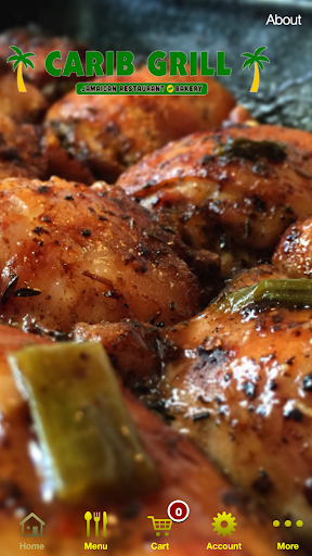 Android application Carib Grill screenshort