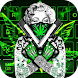 Green lady rasta keyboard - Androidアプリ