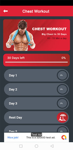 Perfect chest workout