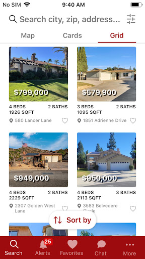 Pinpoint Realtors Screen 2