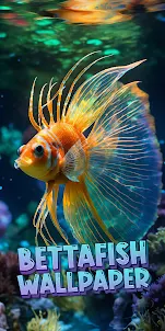 fond d'écran de poisson betta