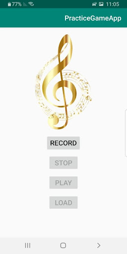 music practice game Screen 2
