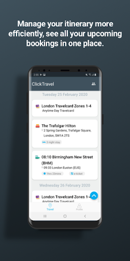 Click Travel Screen 2