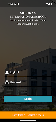 Android application Shlokaa International School screenshort