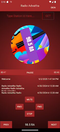 Radio Advaitha Screen 2