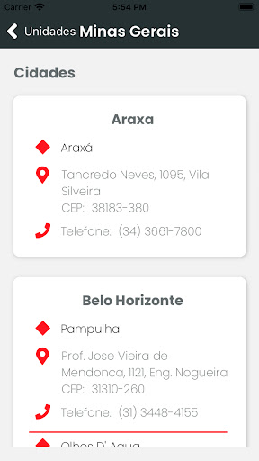 Android application Supermix Funcionários screenshort