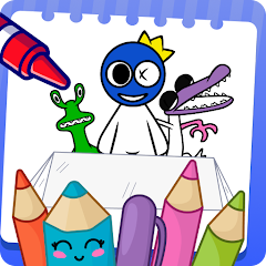 Rainbow Friends Coloring 2 – Apps on Google Play